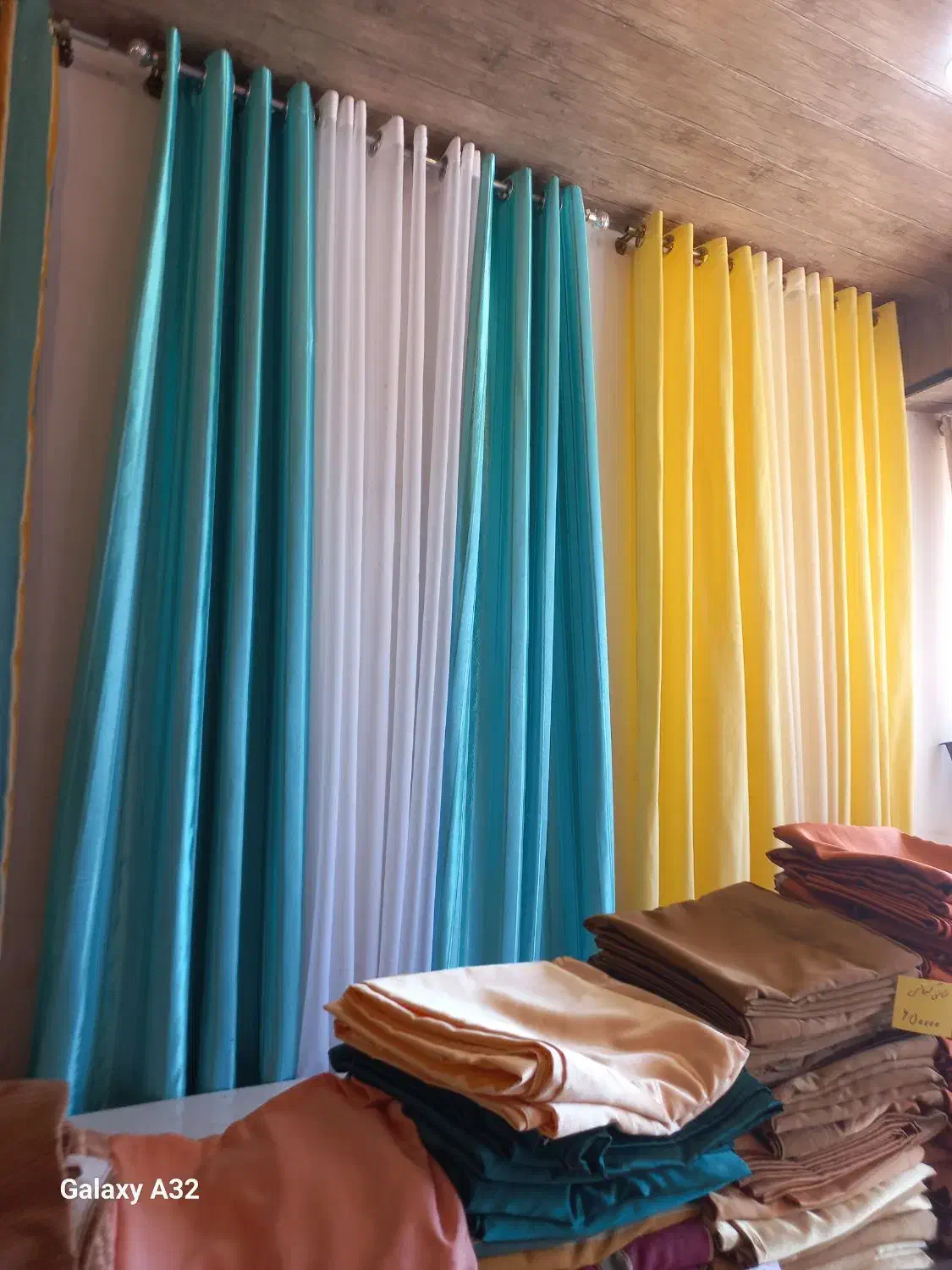 پرده آماده پانچی|پرده، رانر، رومیزی|درگهان, |دیوار