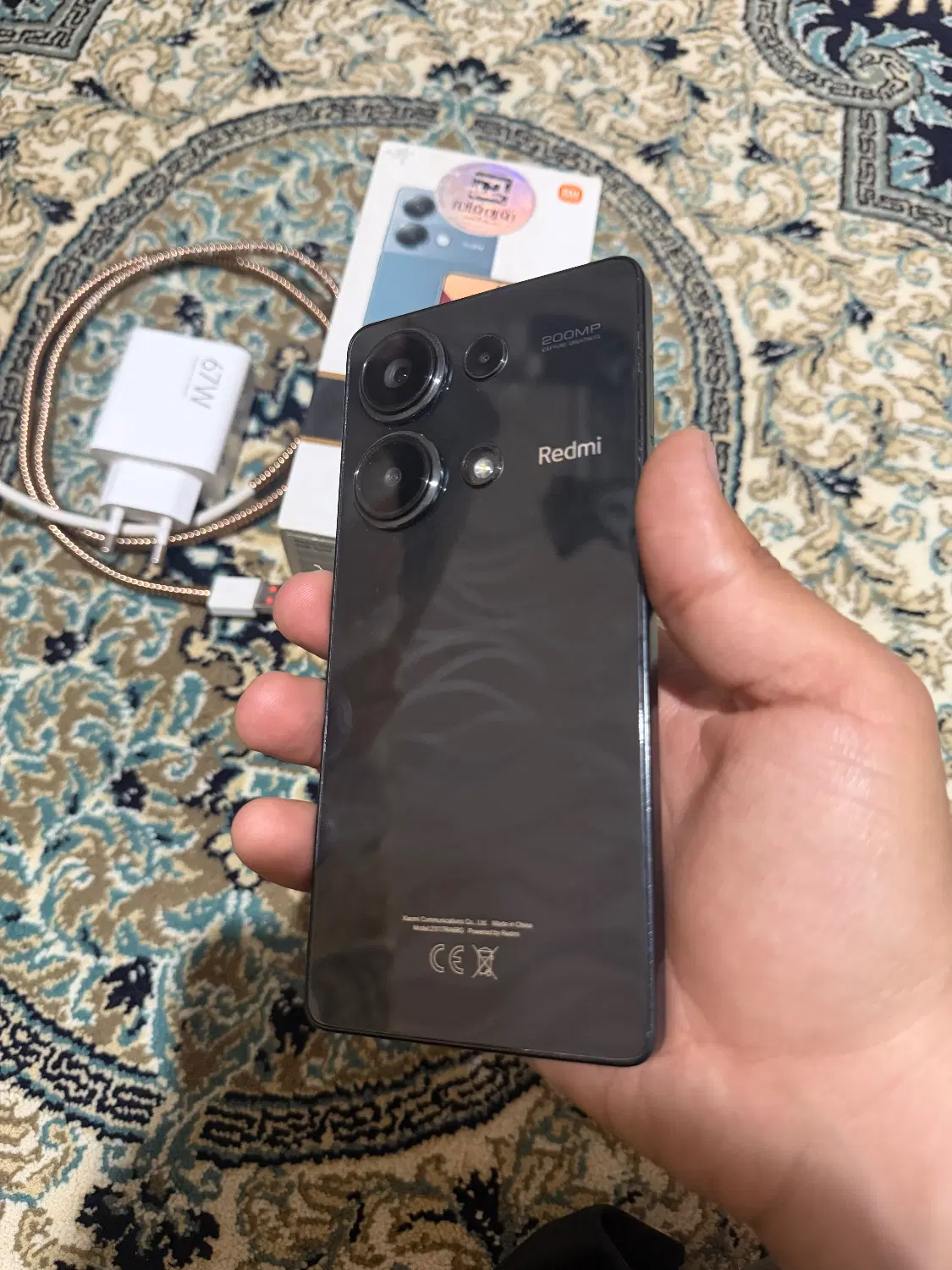 Xiaomi redmi note 13 pro 256G midnight|موبایل|کرمانشاه, |دیوار