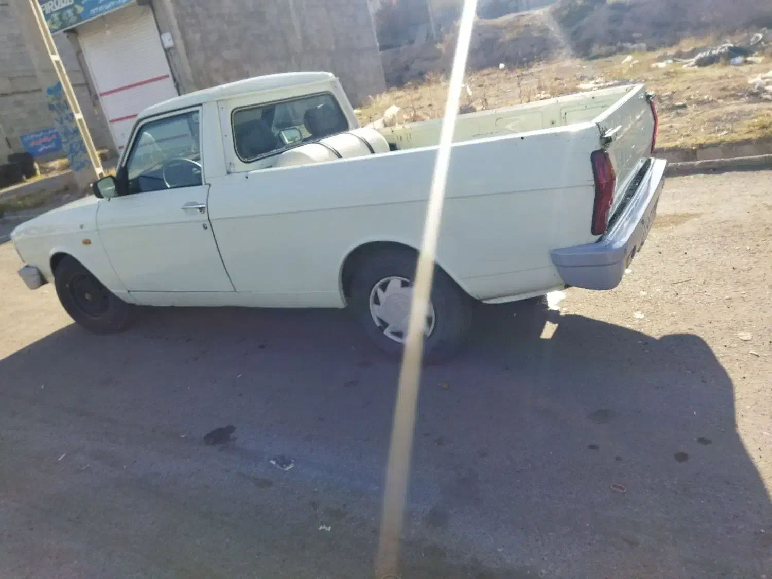 پیکان وانت دوگانه بیرون بدون رنگ کم کار|خودرو سواری و وانت|ورزقان, |دیوار