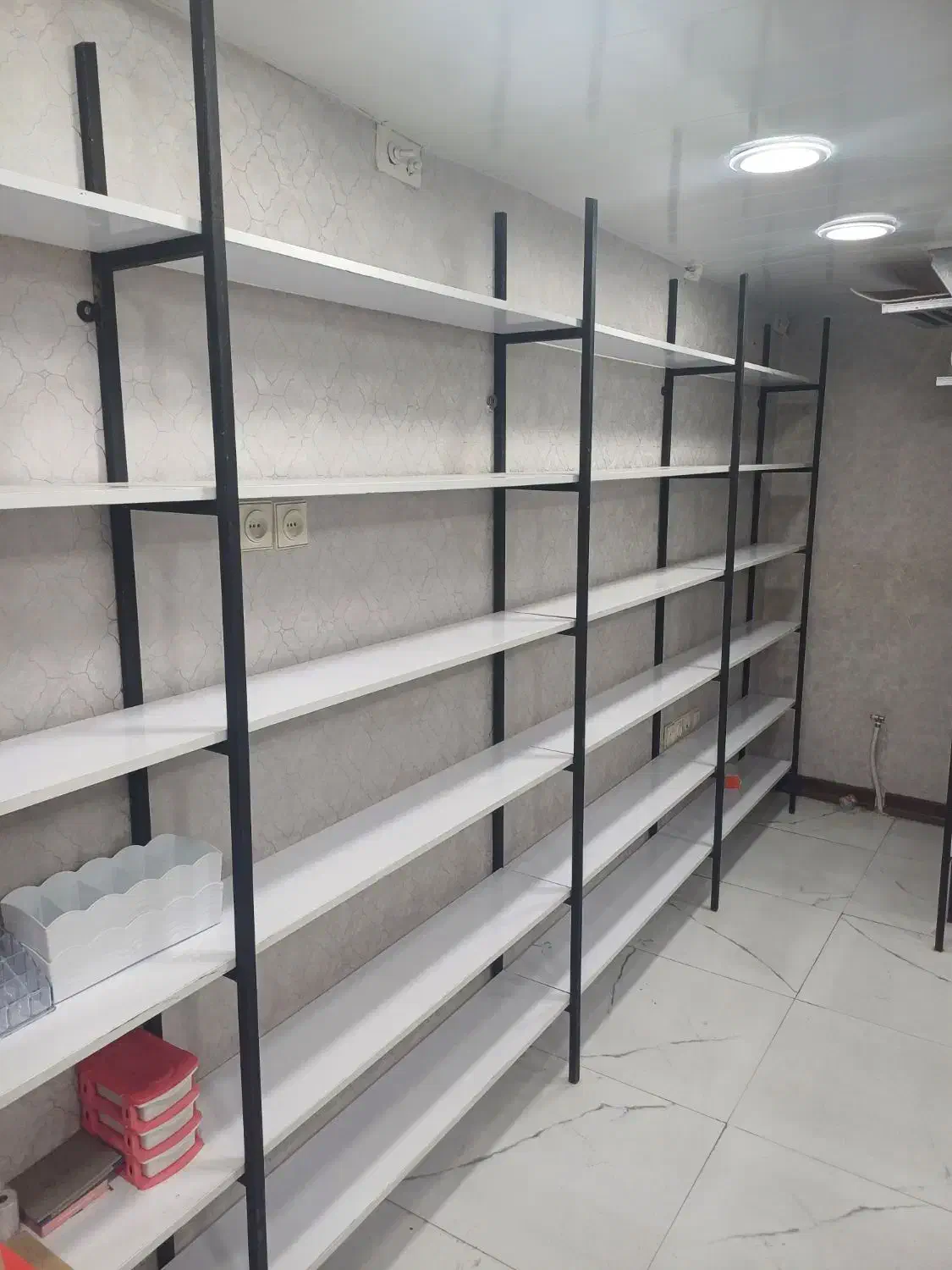 قفسه مغازه|کتابخانه، شلف، قفسه‌های دیواری|فسا, |دیوار