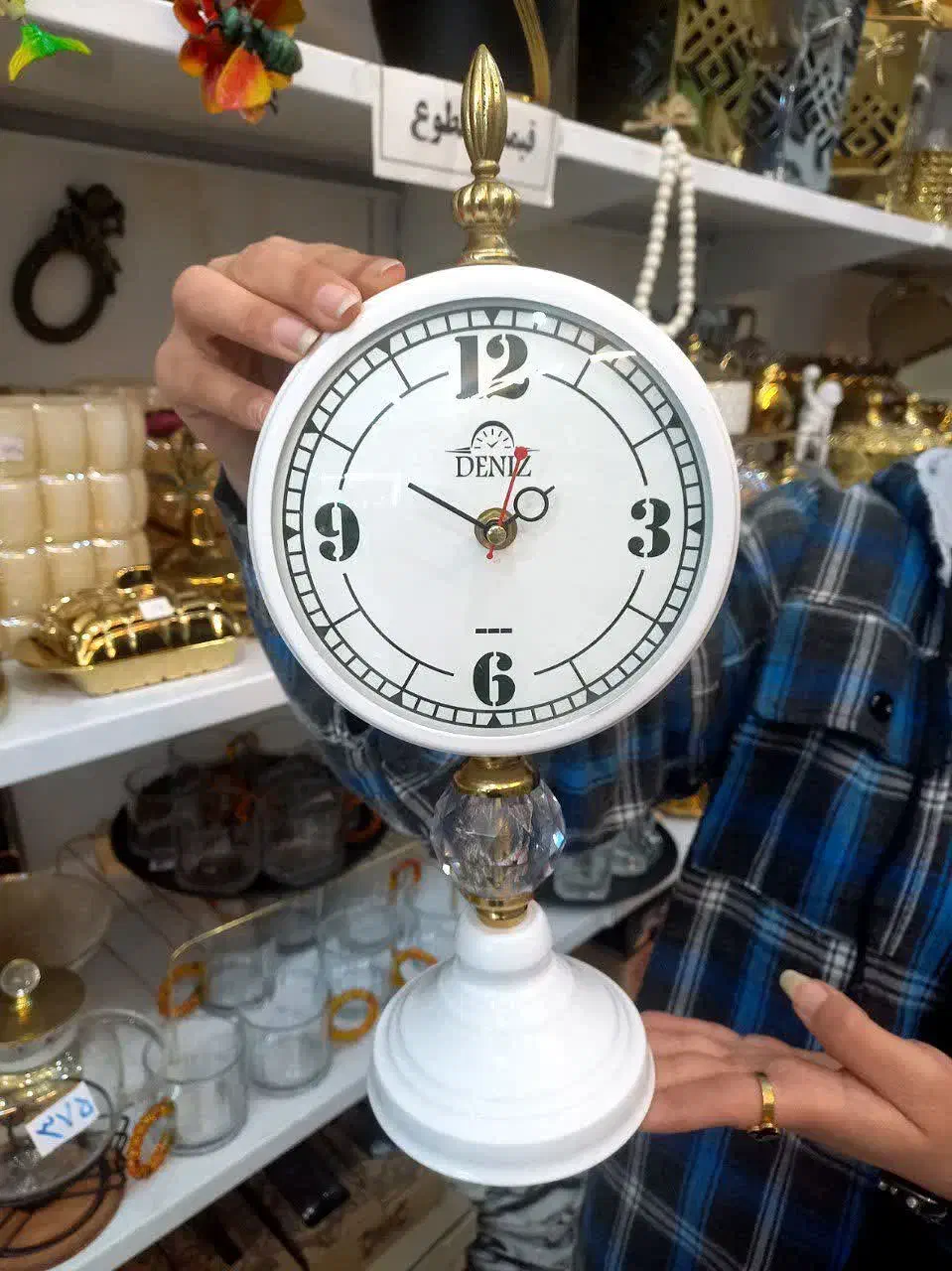 ساعت فلزی رومیزی|ساعت دیواری و تزئینی|مشهد, شهرک بهارستان|دیوار