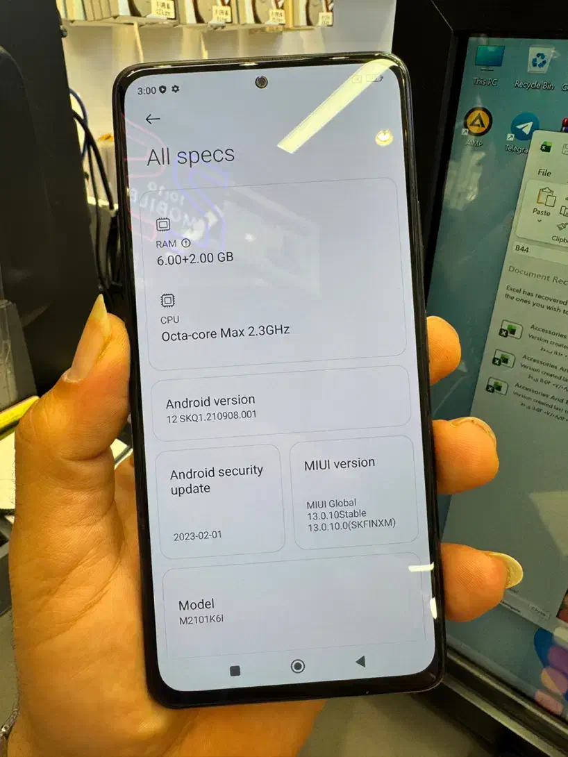 Xiaomi Redmi Note 10 Pro max/128G/8G|موبایل|بابل, |دیوار