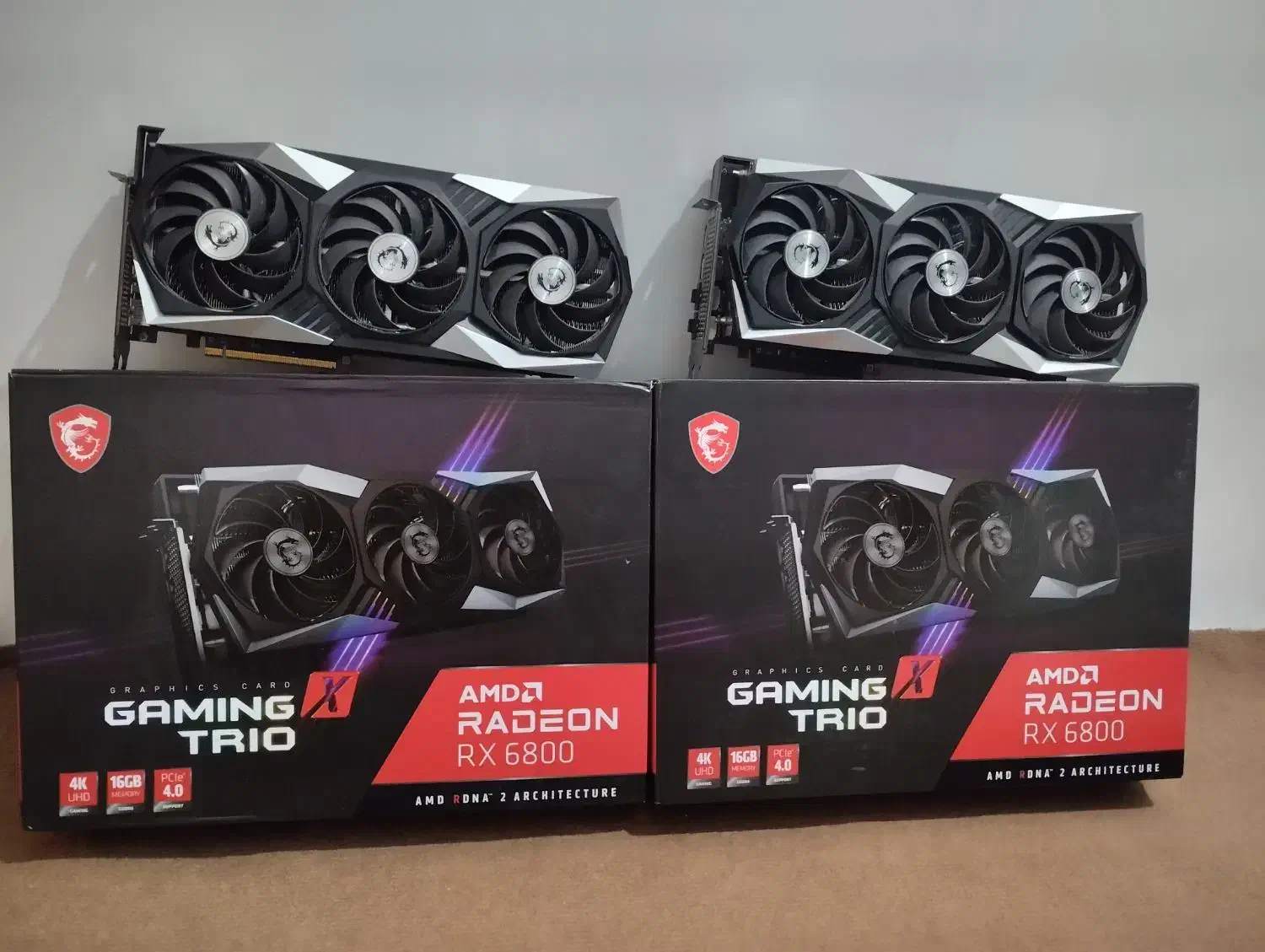 گرافیک گیمینگ RX 6800 16 GB|قطعات و لوازم جانبی رایانه|خوی, |دیوار