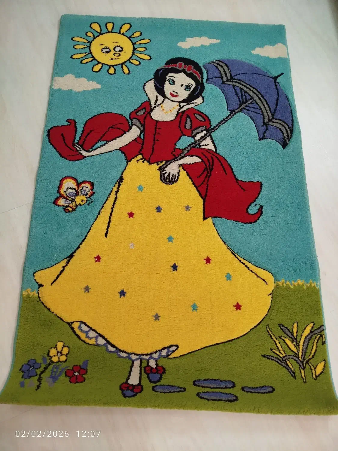 طرح سفیدبرفی|گلیم، جاجیم، گبه|خوی, |دیوار