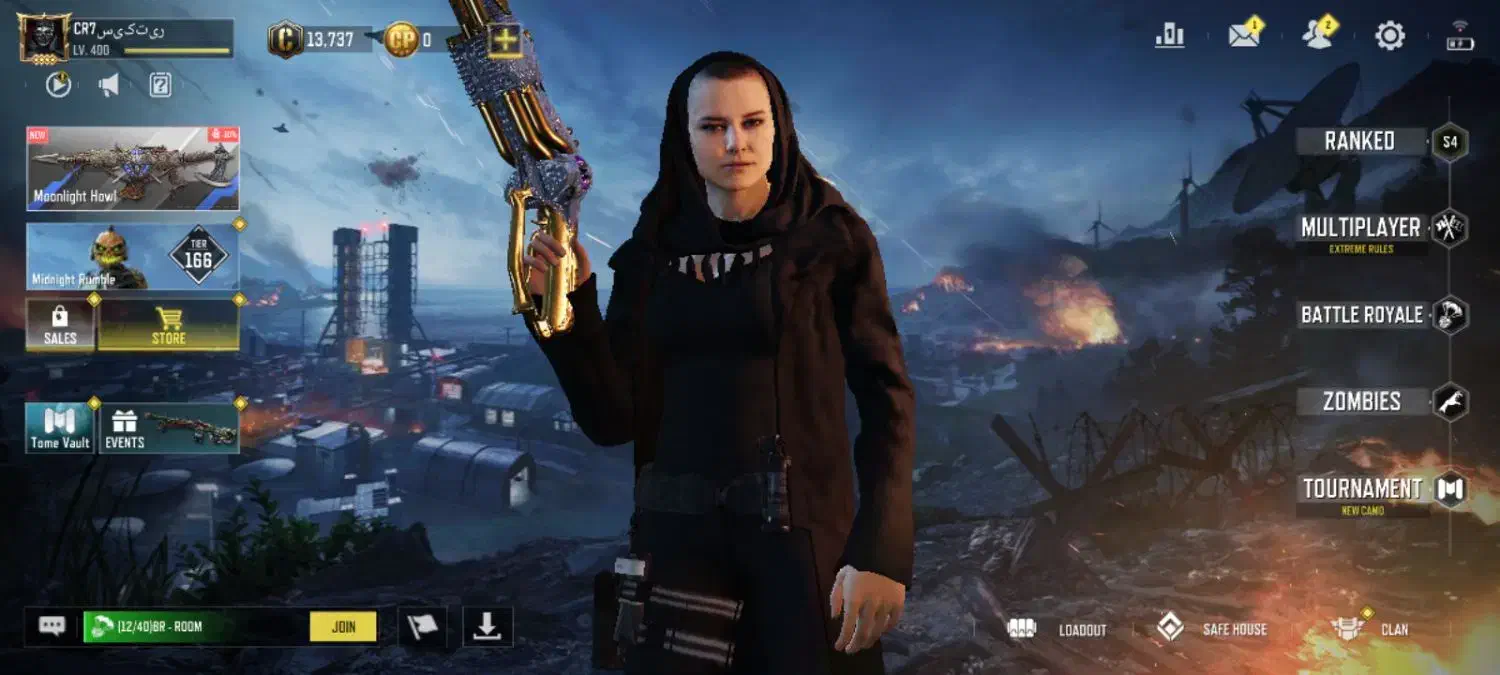 اکانت کالاف دیوتی لول 400|کنسول، بازی ویدئویی و آنلاین|اردستان, |دیوار