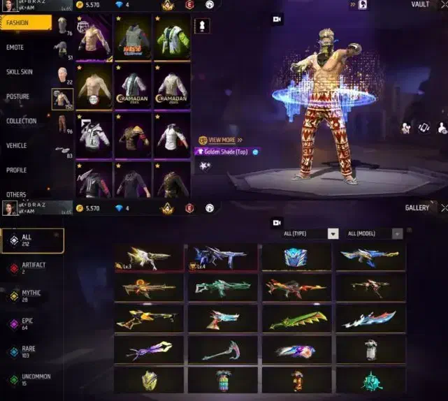 اکانت فری فایر|کنسول، بازی ویدئویی و آنلاین|خاش, |دیوار