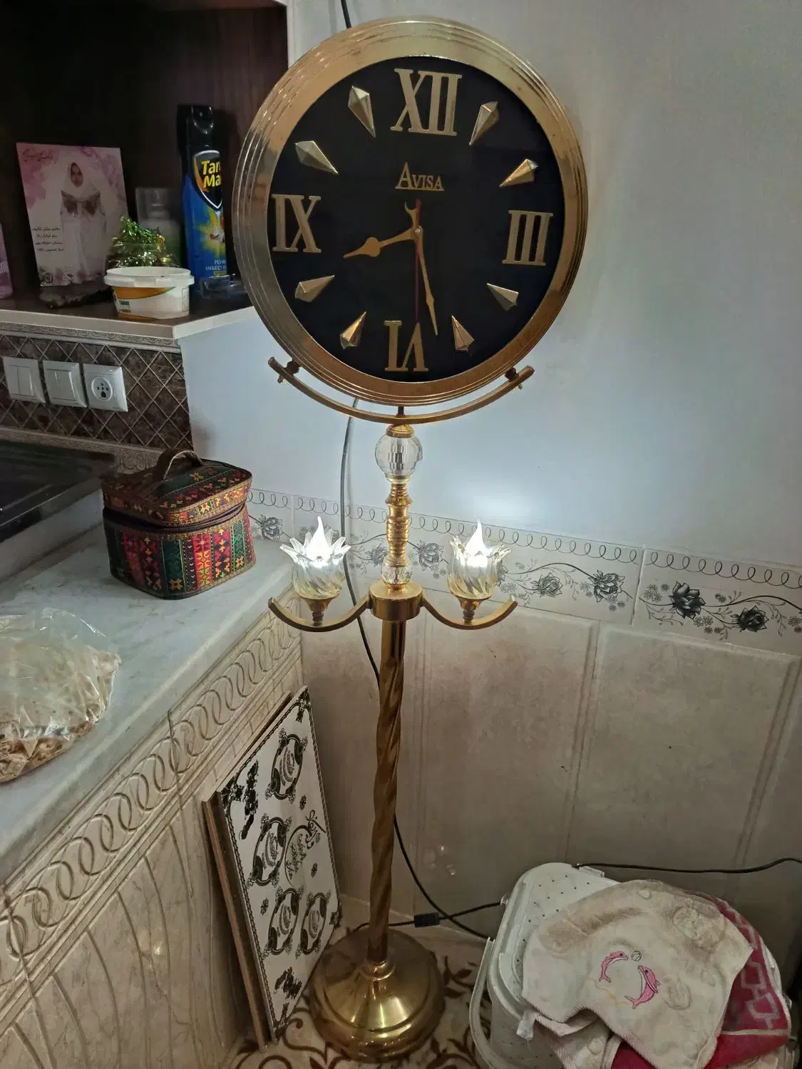 ساعت ایستاده نو نو|ساعت دیواری و تزئینی|یزد, |دیوار