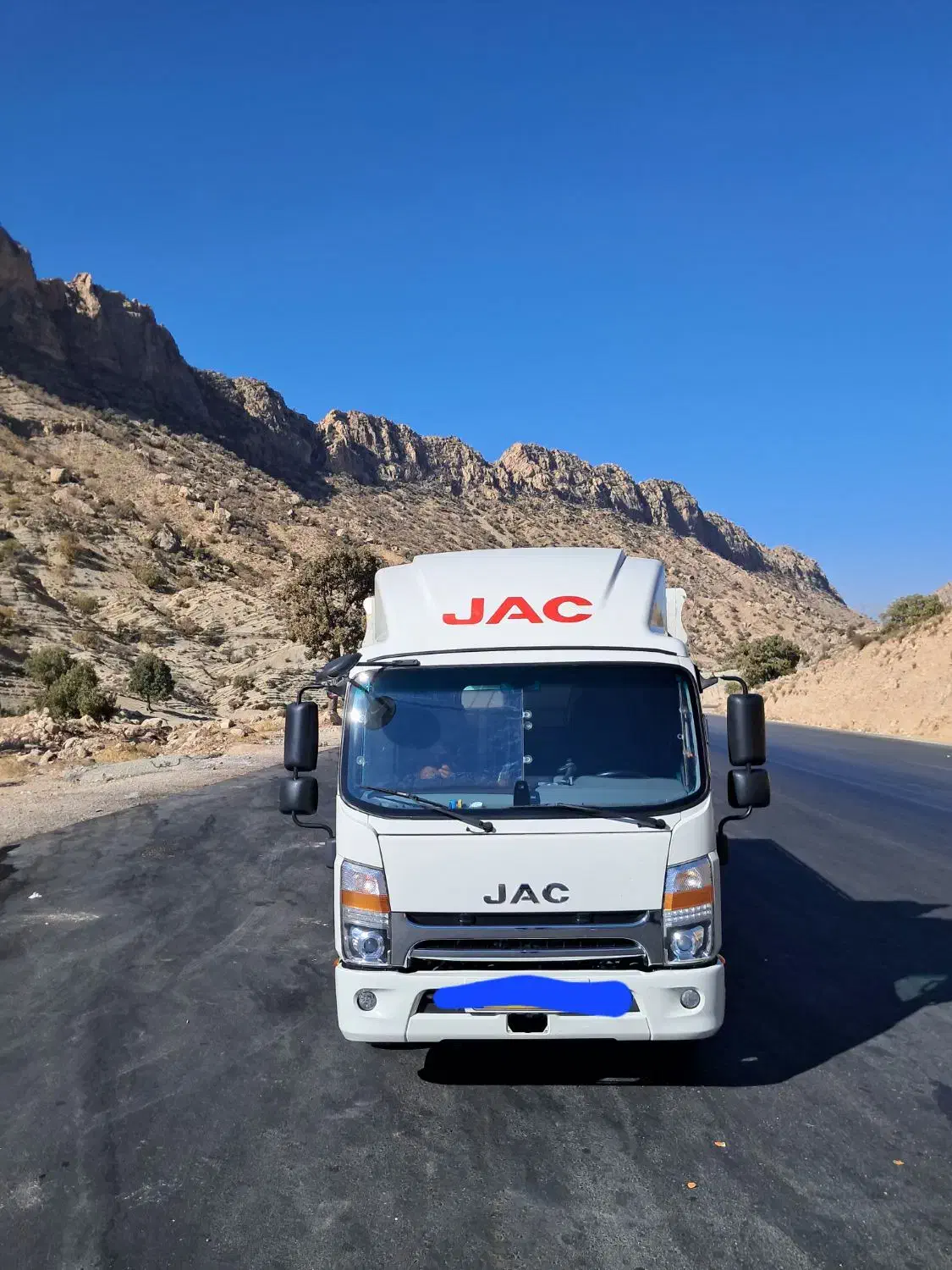 جک ۸.۵|خودرو سنگین|کوه چنار, |دیوار