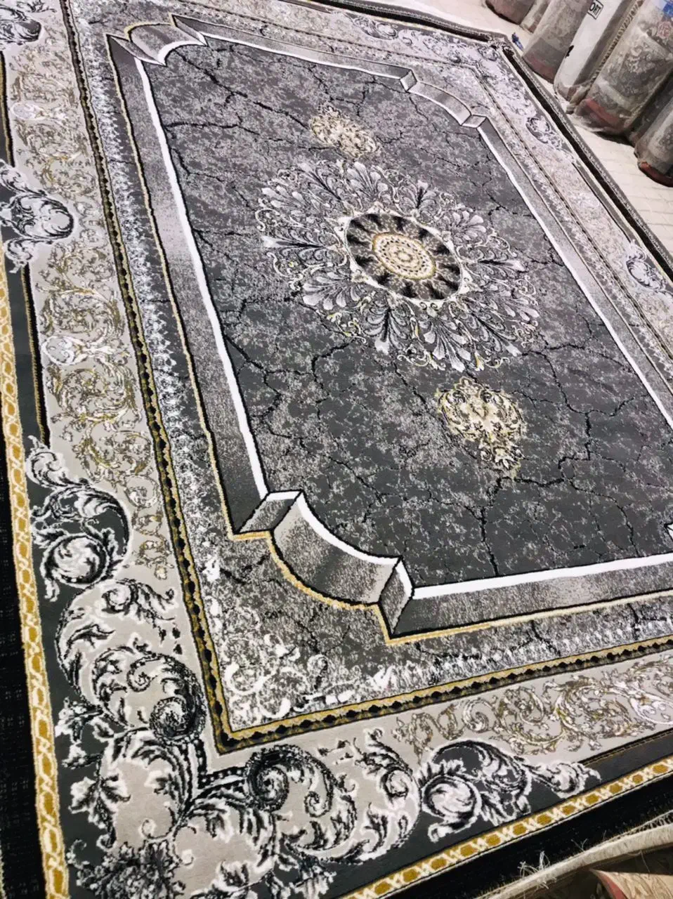 فروش ویژه دوتا فرش 12متری پایین تراکنش هست|فرش|بردسکن, |دیوار