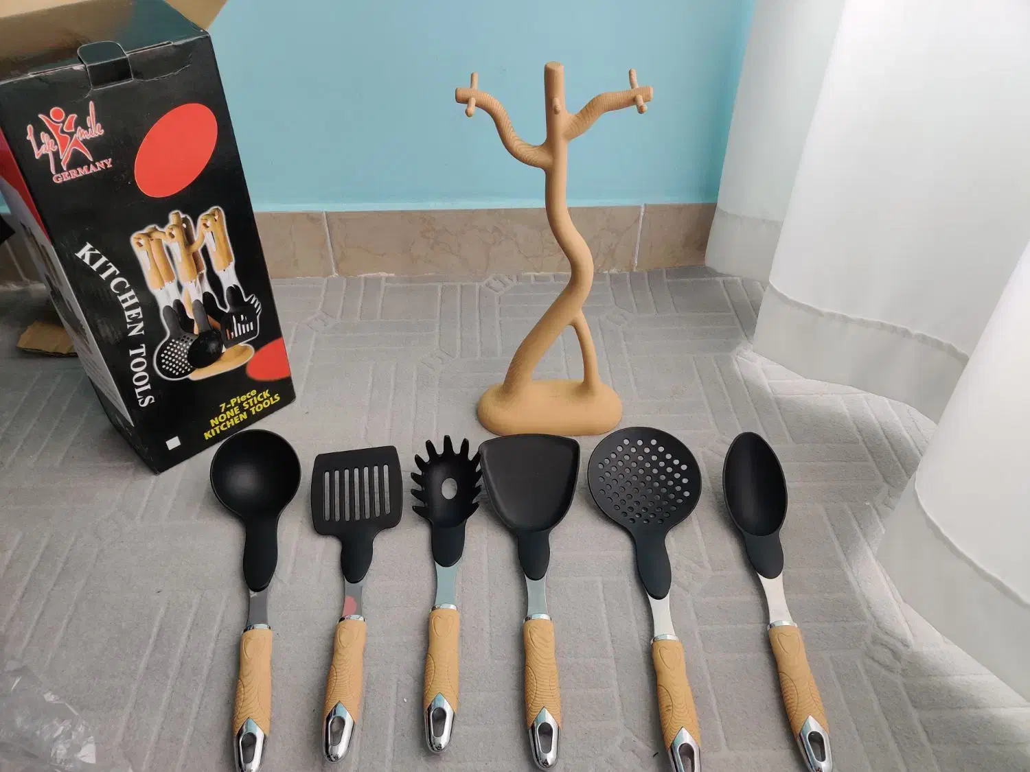 ست کفگیر و ملاقه|ظروف پختوپز|شیراز, پودنک|دیوار