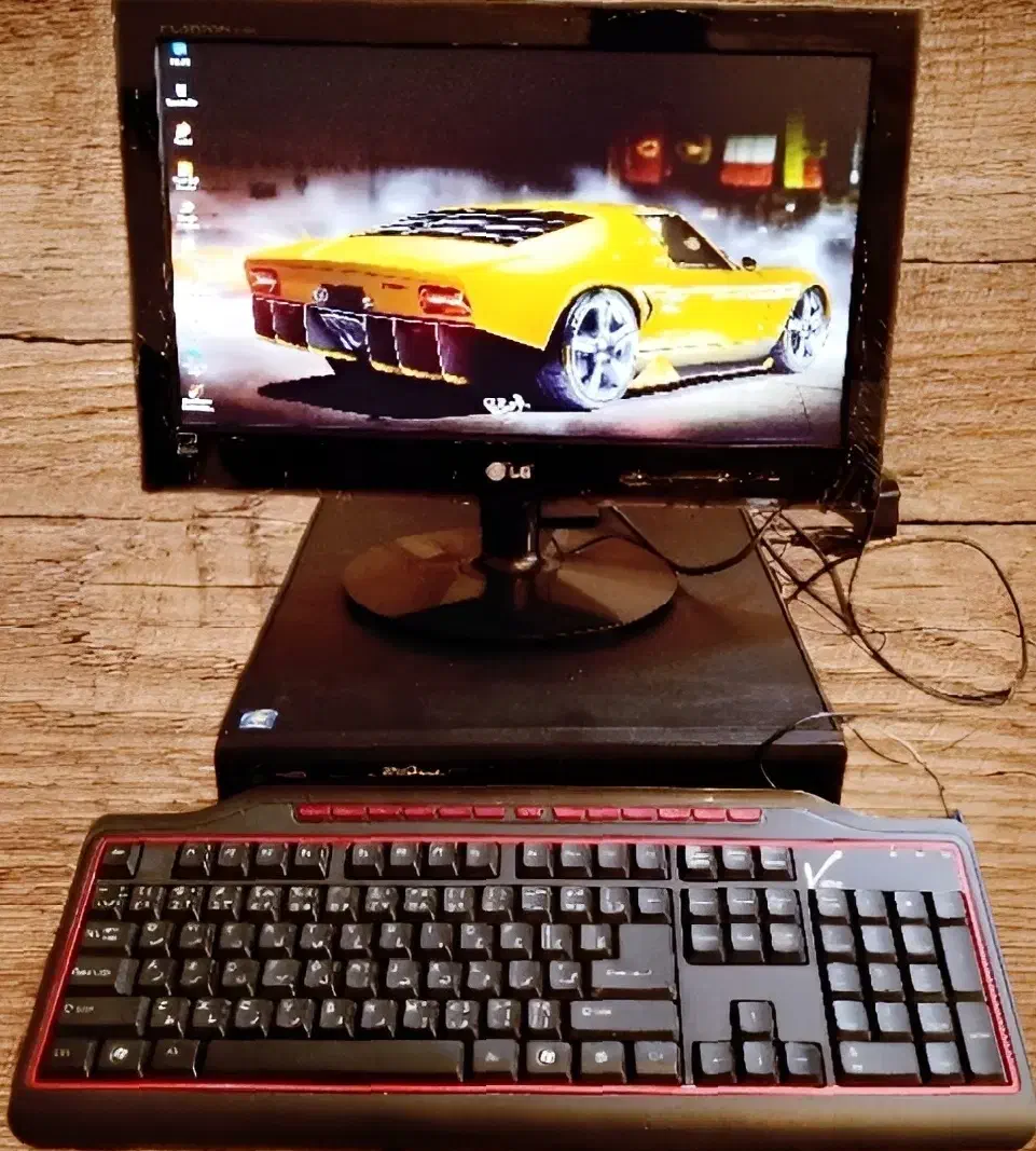 کامپیوتر و مینی کیس+ مانیتور+کیبورد|رایانه رومیزی|مشهد, صیاد شیرازی|دیوار