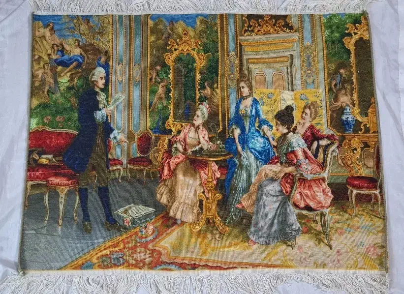 تابلو فرش شاعر جوان دستبافت|تابلو فرش|تهران, مطهری|دیوار