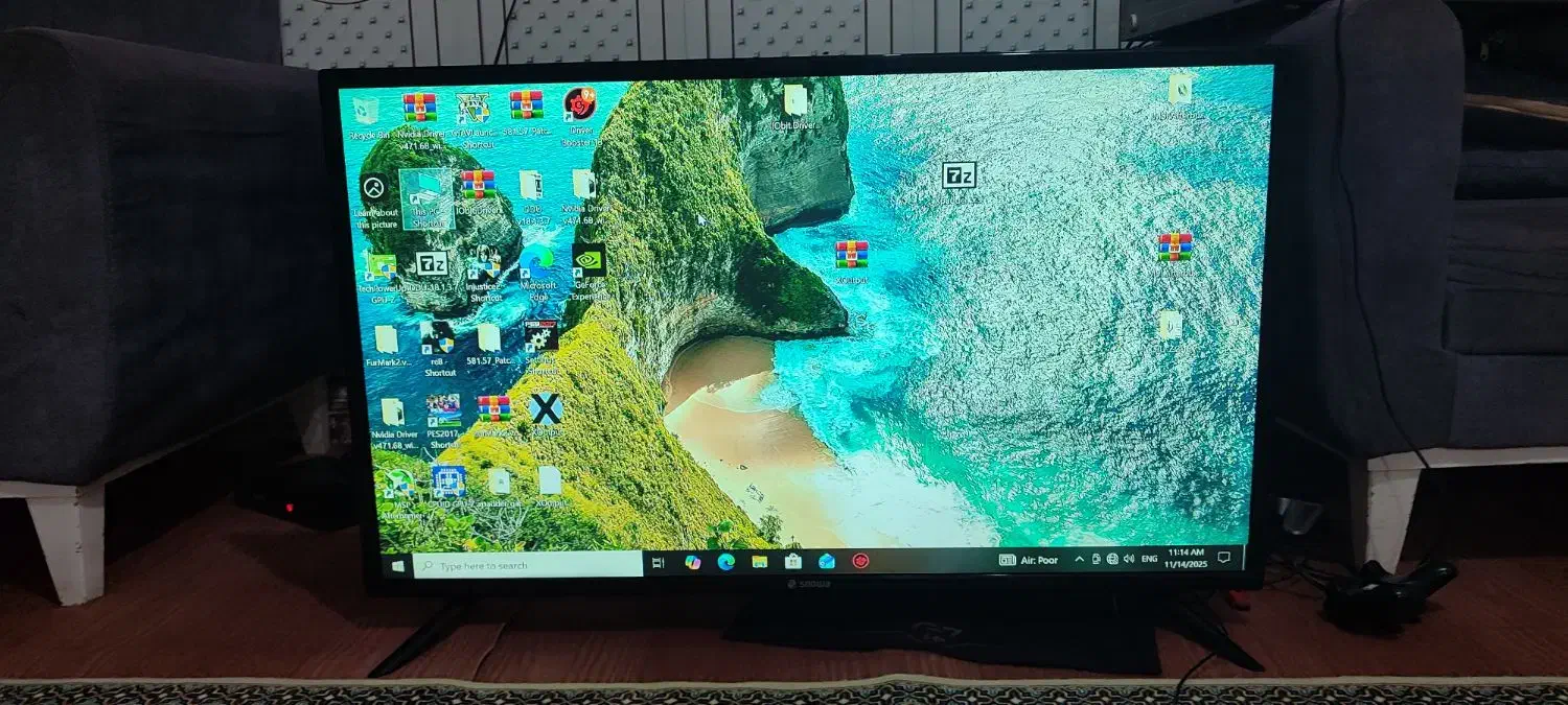 ال ای دی 43 اسنوا در حد|تلویزیون و پروژکتور|گرگان, |دیوار