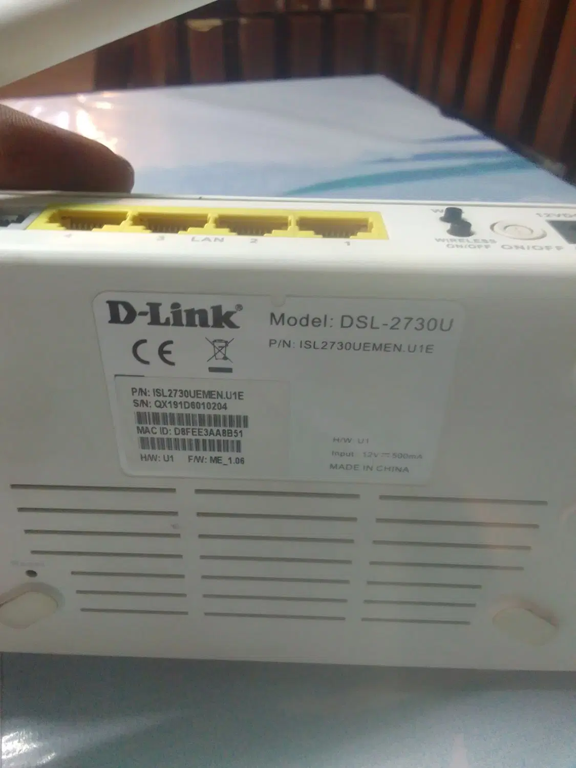 مودم D-Link2730-U|مودم و تجهیزات شبکه|تهران, اتابک|دیوار