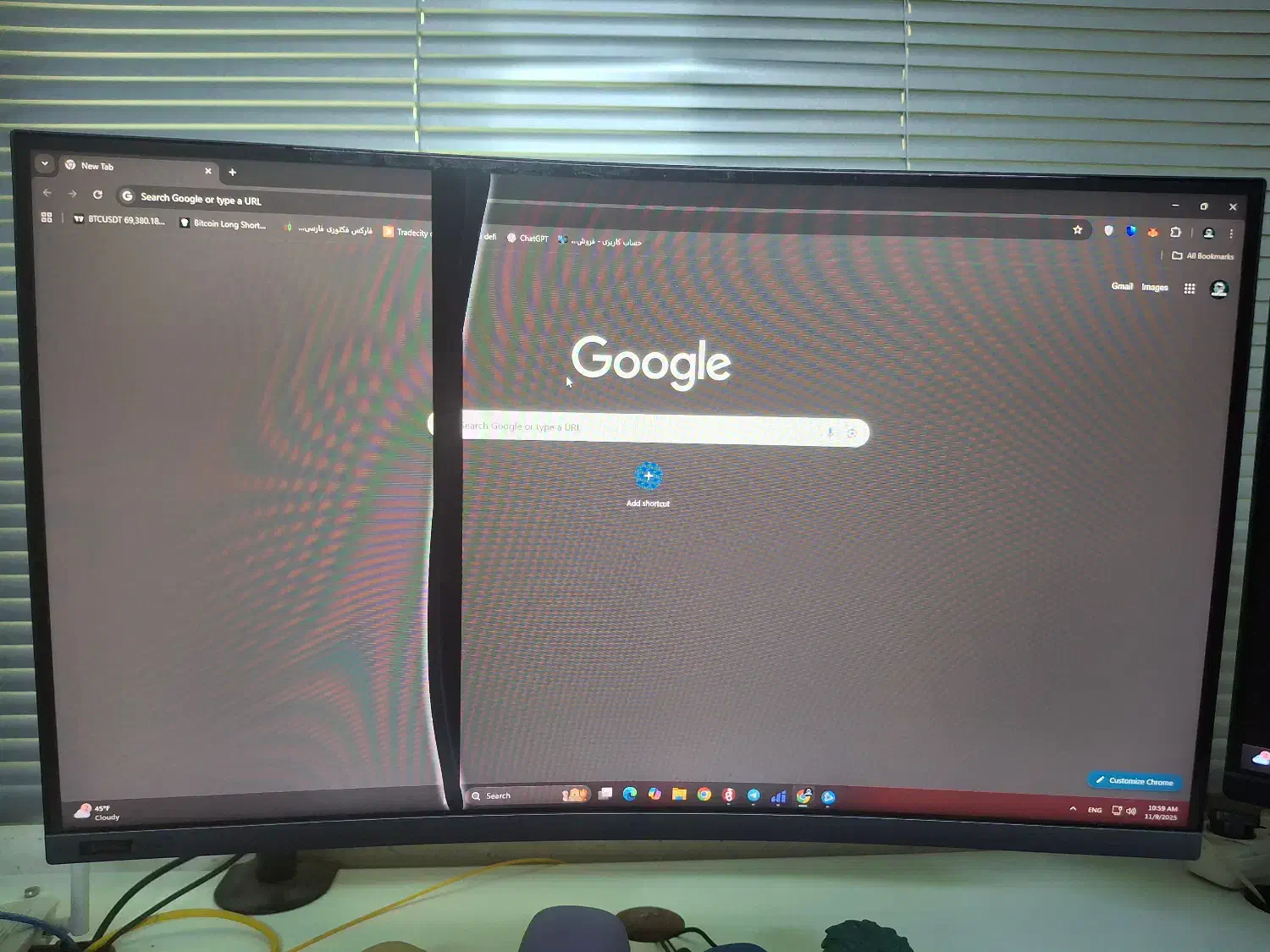 مانیتور سامسونگ گیمینگ|قطعات و لوازم جانبی رایانه|گرگان, |دیوار