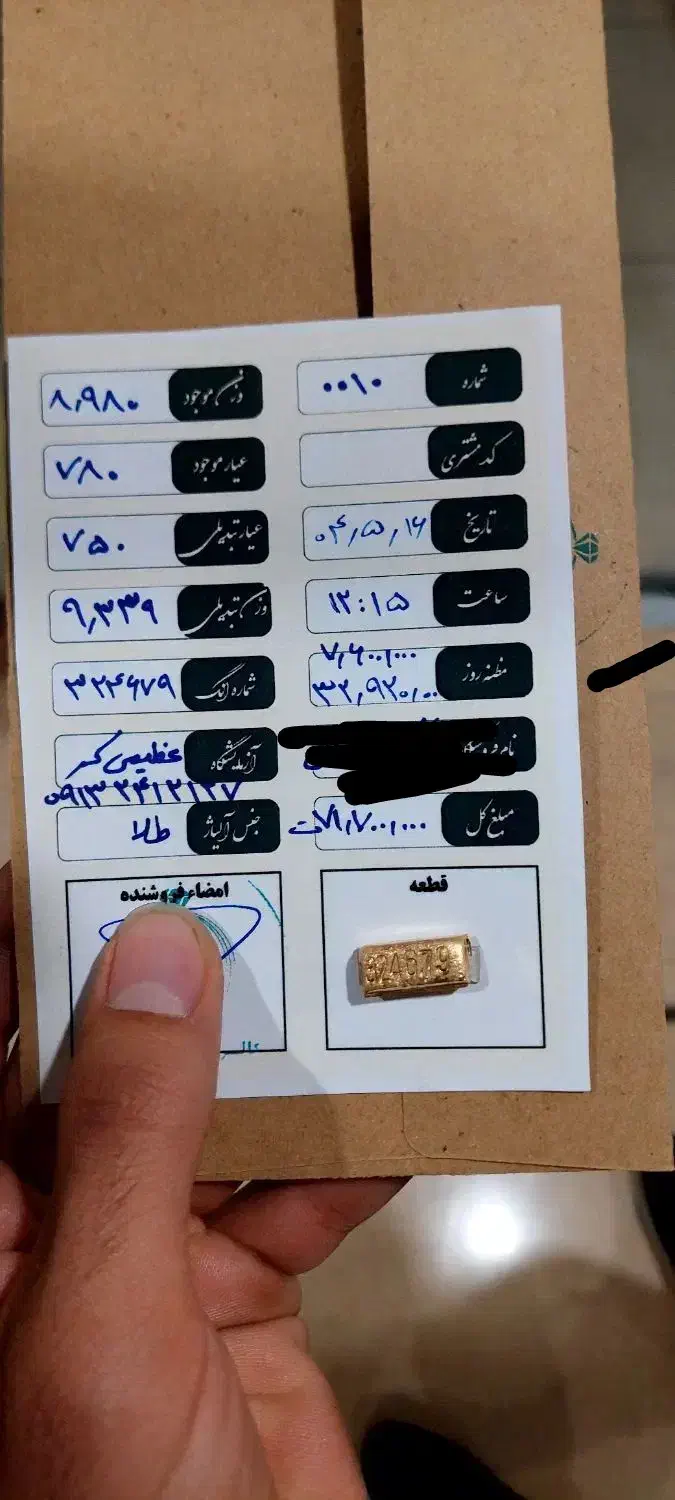 طلای آبشده|جواهرات|شیراز, بازار|دیوار