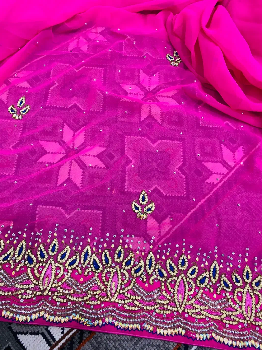 لباس هندی ساری پیچی|لباس|مشهد, شهید آوینی|دیوار