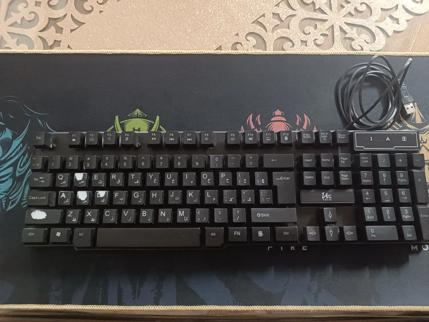 کیبورد گیمینگ|قطعات و لوازم جانبی رایانه|اسلام‌شهر, زرافشان|دیوار