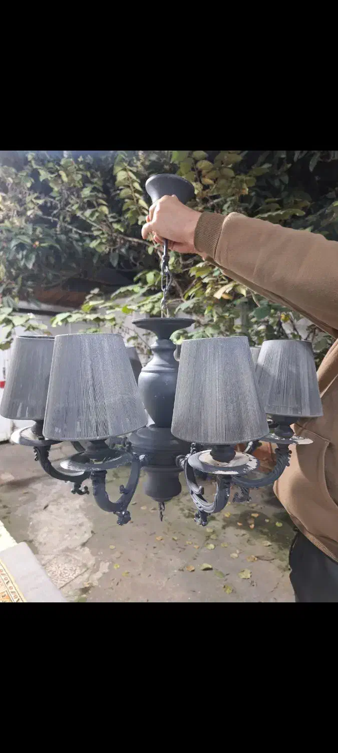 ۳عدد لوستر|لوستر و چراغ آویز|رشت, شهرک صبا|دیوار