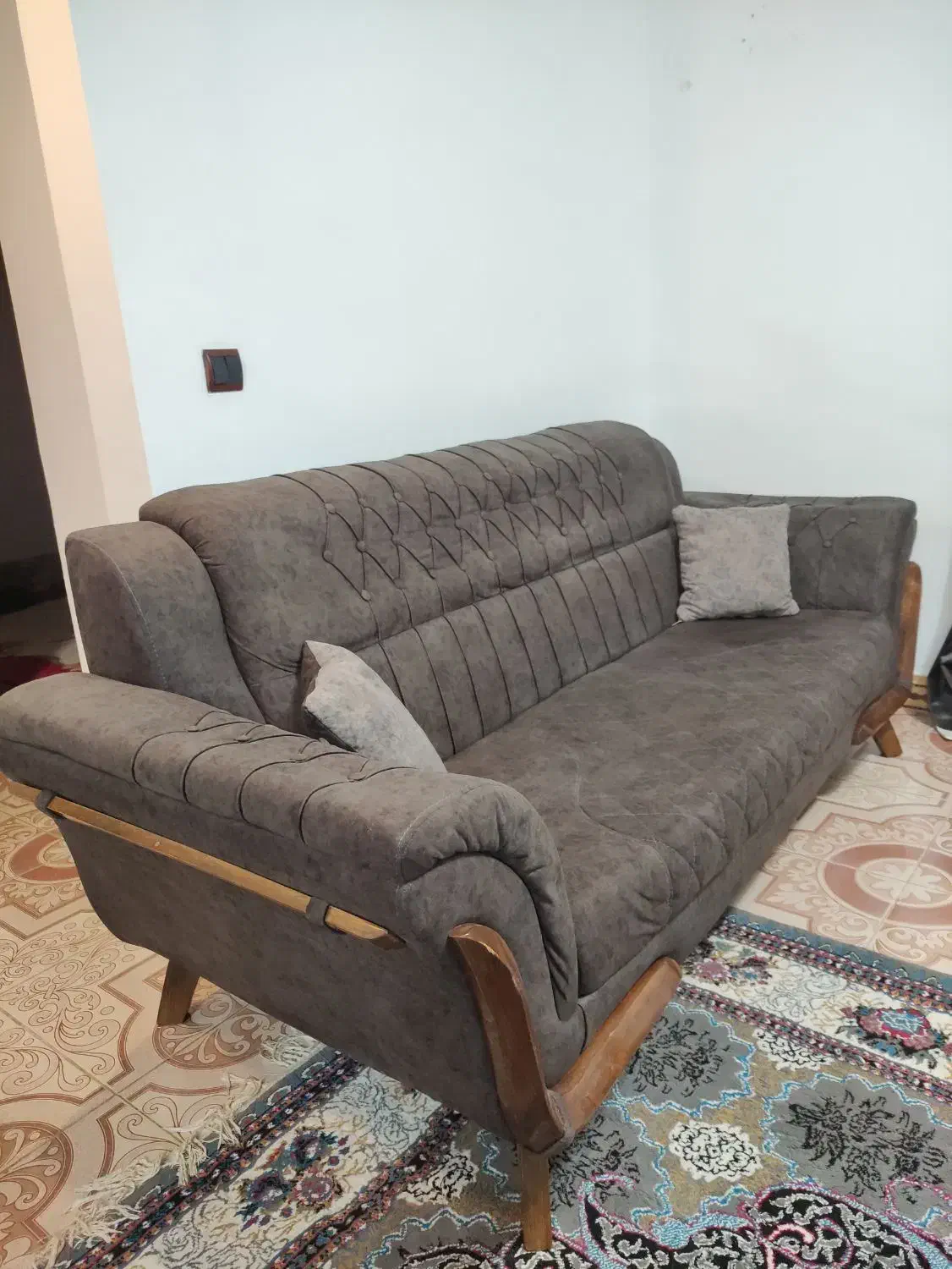 مبلمان ۷ نفره در حد|مبلمان خانگی و میز عسلی|فومن, |دیوار