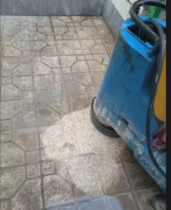 نظافت کفسابی لایه برداری براق کردن|خدمات نظافت|ورامین, ورامین|دیوار