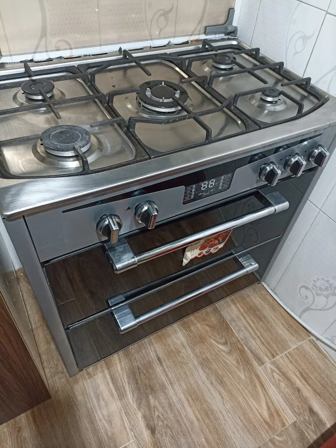 اجاق گاز استیل طرح فر|اجاق گاز و لوازم برقی پخت‌وپز|مشهد, طلاب|دیوار