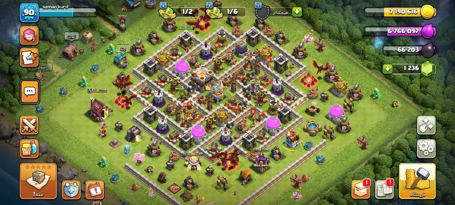 اکانت کلش|کنسول، بازی ویدئویی و آنلاین|اسلامآباد غرب, |دیوار