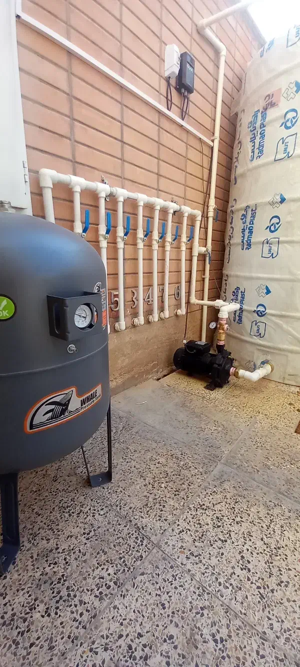 لوله کشی و انواع پروژه های تاسیسات|خدمات پیشه و مهارت|رشت, منظریه|دیوار