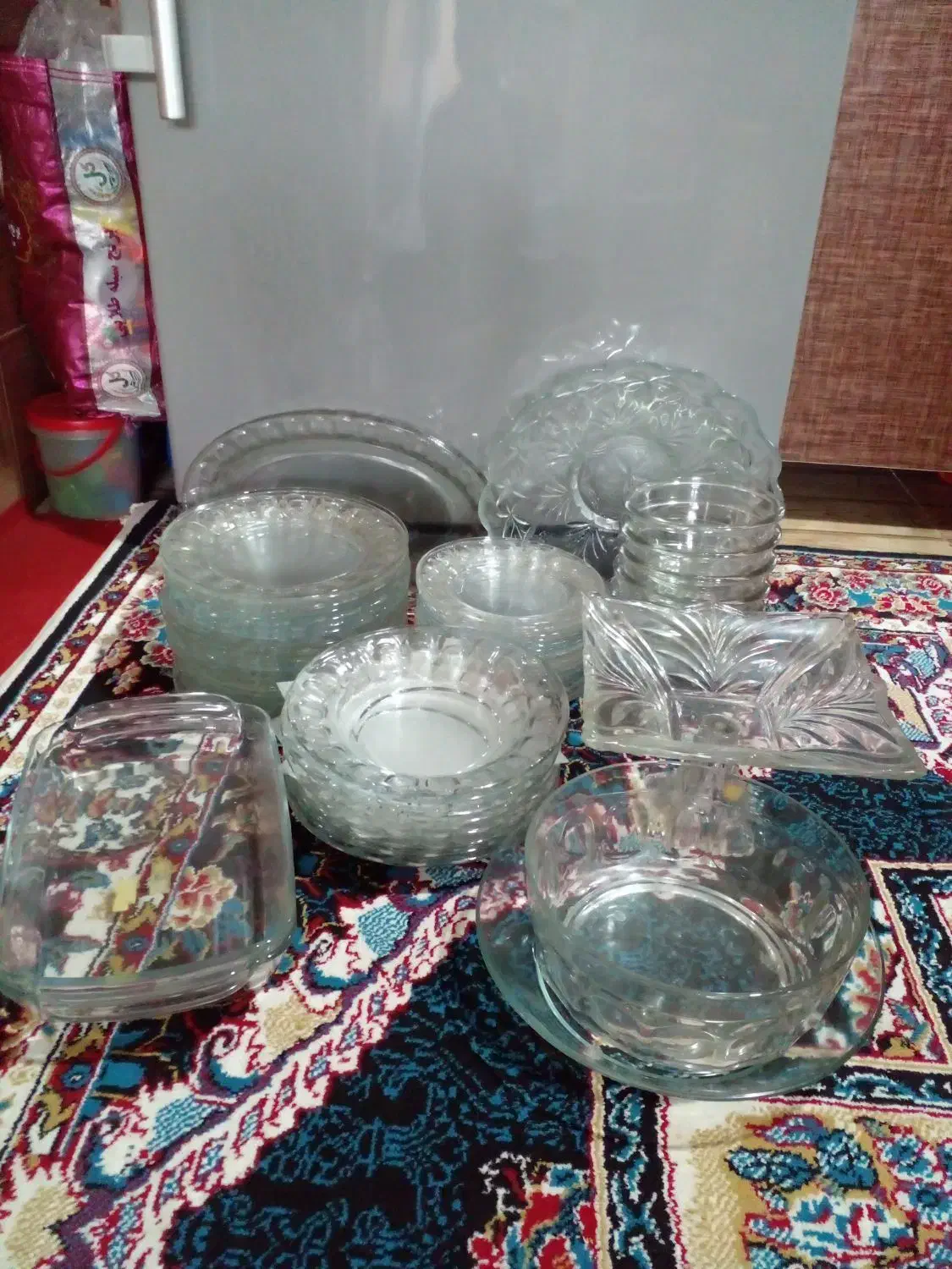 ضروف شیشه ای|ظروف سرو و پذیرایی|خمینی‌شهر, |دیوار