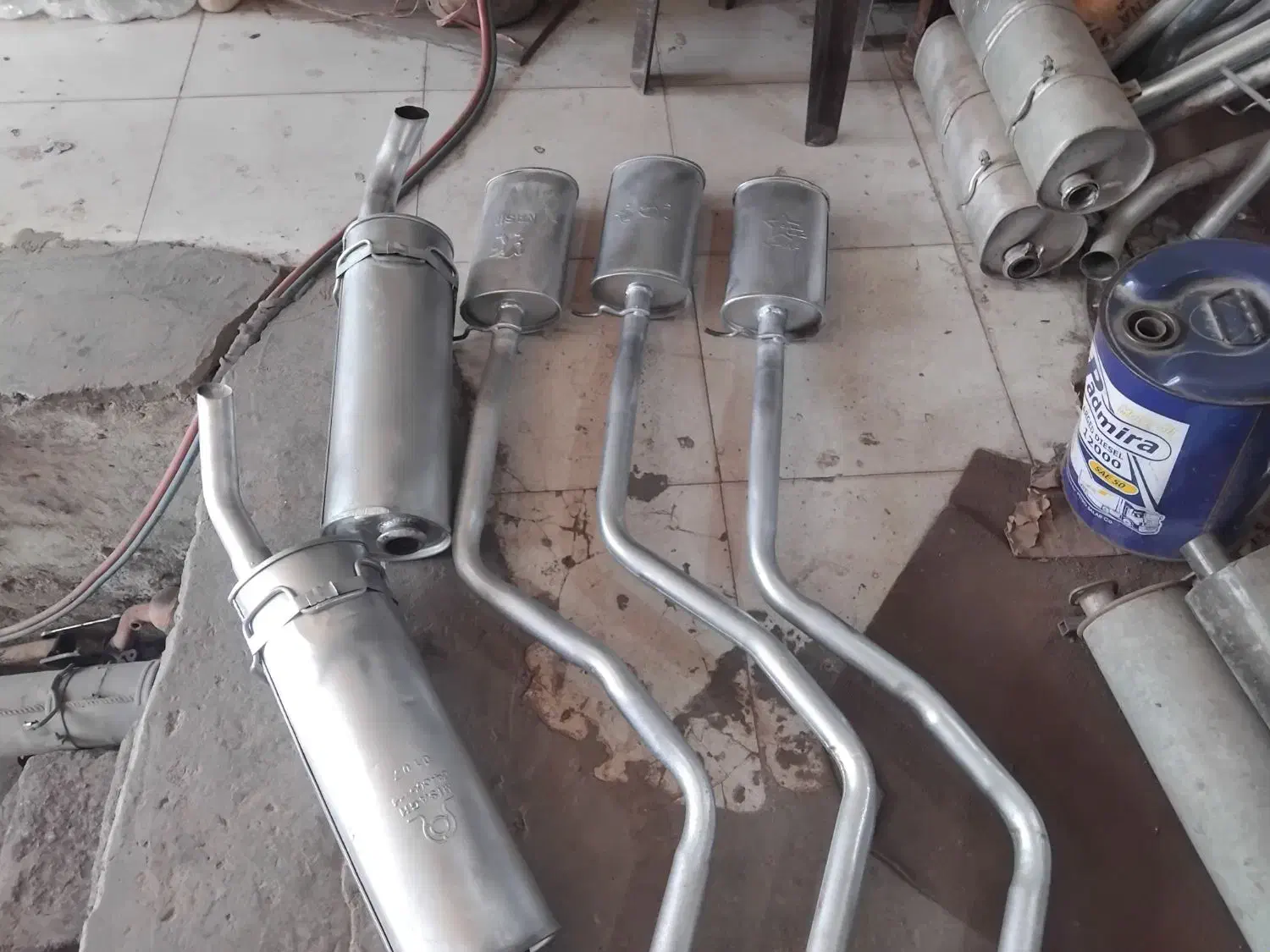 اگزوز استوک دست دو|قطعات یدکی و لوازم جانبی|بندرعباس, |دیوار