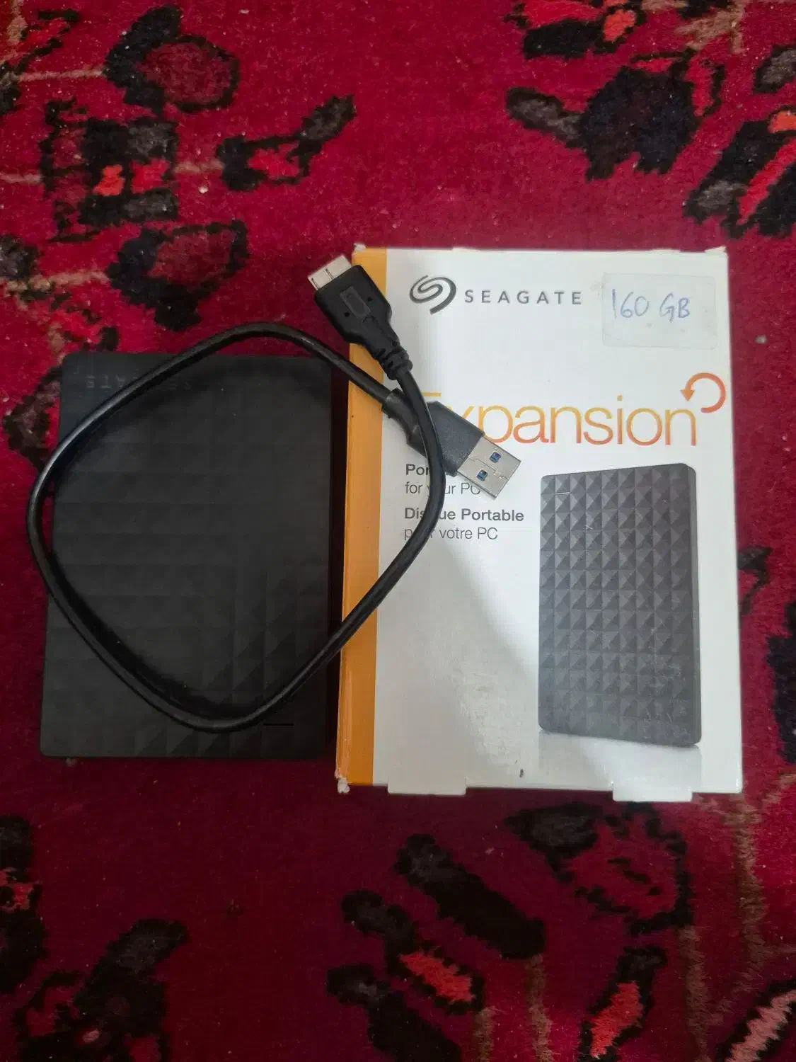 هارد اکسترنال ۱۶۰ گیگابایتی|قطعات و لوازم جانبی رایانه|مشهد, اقبال|دیوار