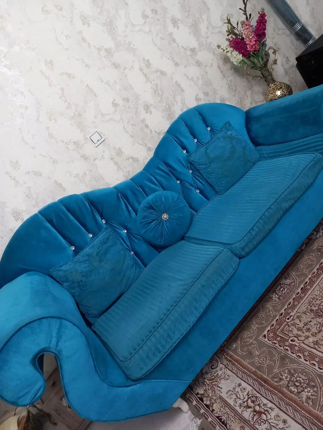 مبلمان ۷نفره|مبلمان خانگی و میز عسلی|قرچک, میرزائی جنوبی|دیوار