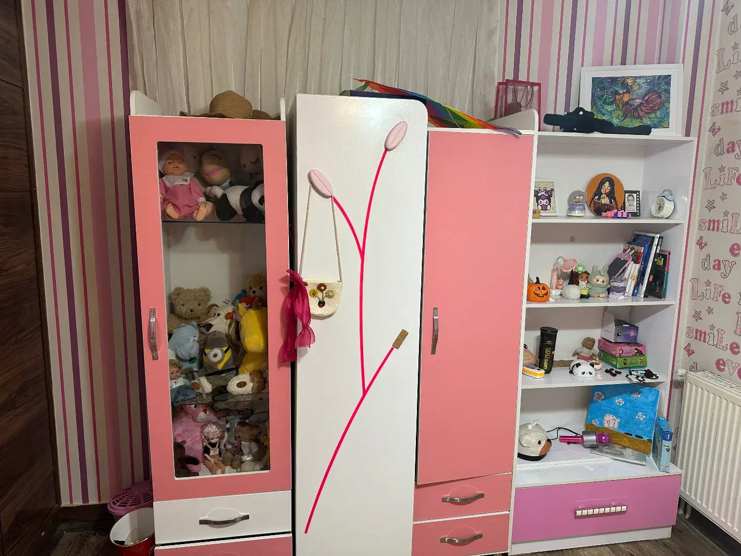 سرویس خواب کودک|تخت و سرویس خواب|فولادشهر, C4|دیوار