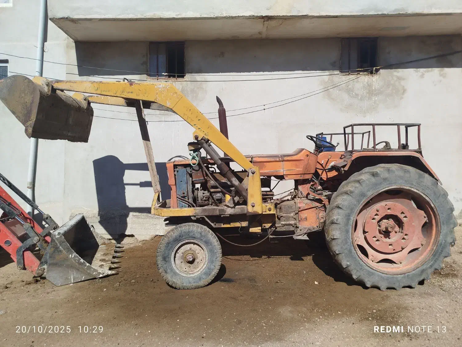 فروش تراکتور رومانی بیل دار|خودرو سنگین|مهربان, |دیوار