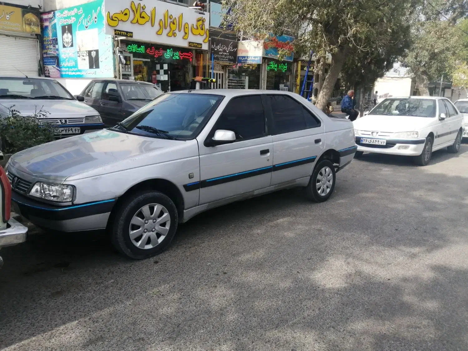 پژو slx پژو405 نقره ای مدل 1390|خودرو سواری و وانت|مشهد, امام رضا (ع)|دیوار