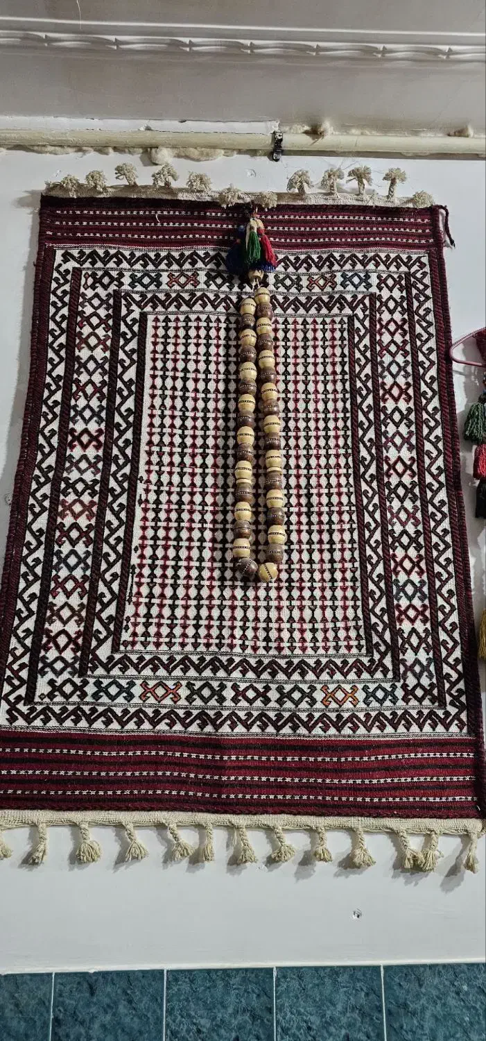 سفره،سراُسار،کمچهدون،تیر،|گلیم، جاجیم، گبه|لردگان, |دیوار