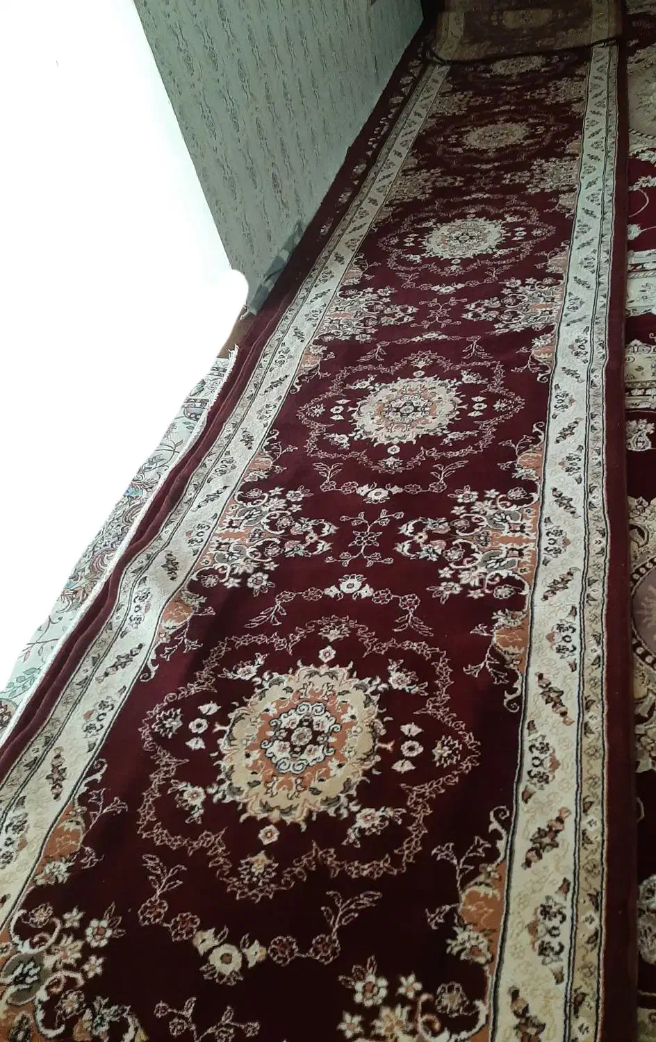 کناره فرش ۲۸ متری|فرش|دینور, |دیوار