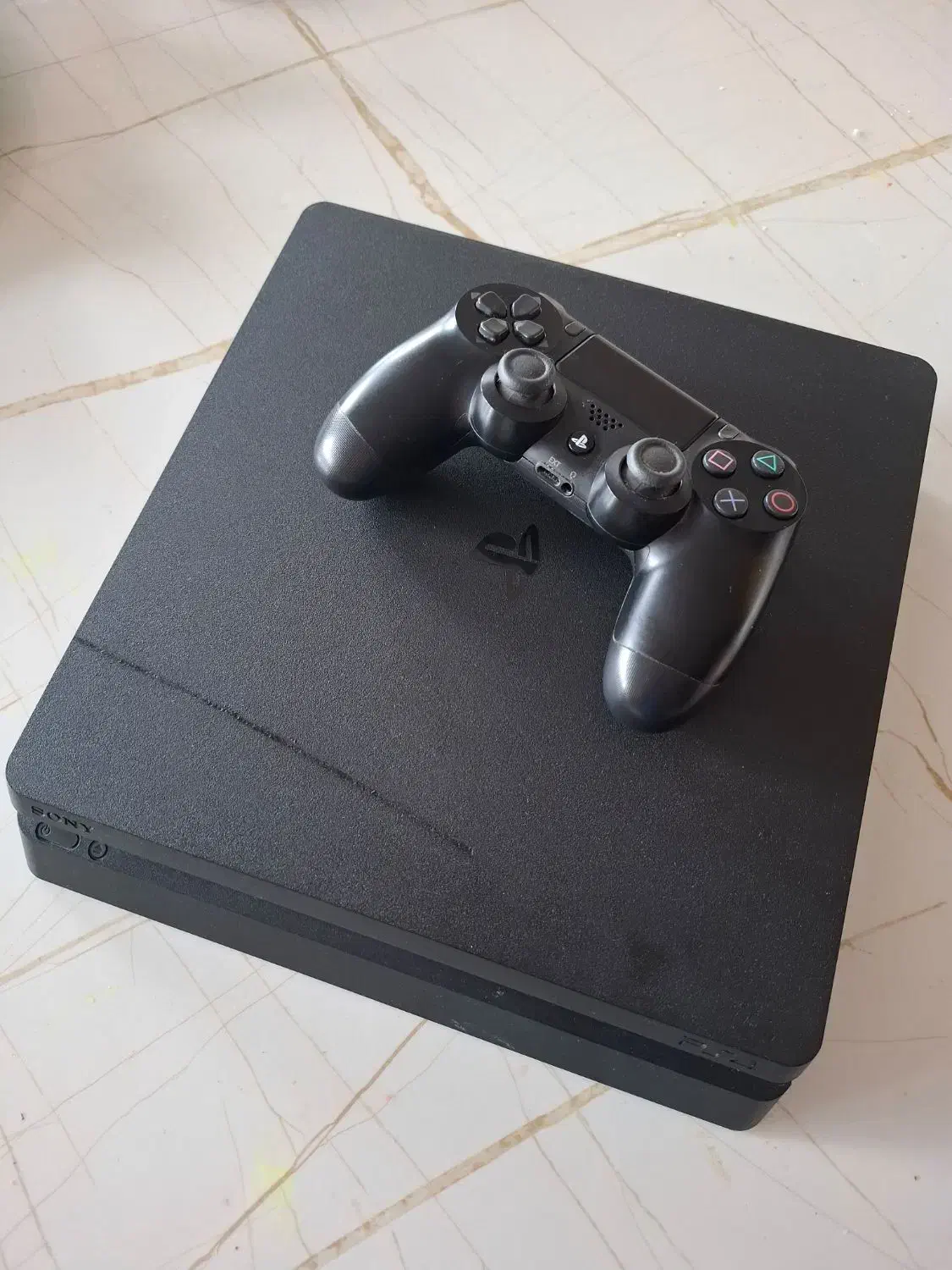 ps4 slim 1t، پی اس فور اسلیم یک ترابایت تک دسته|کنسول، بازی ویدئویی و آنلاین|تهران, بوستان چیتگر|دیوار