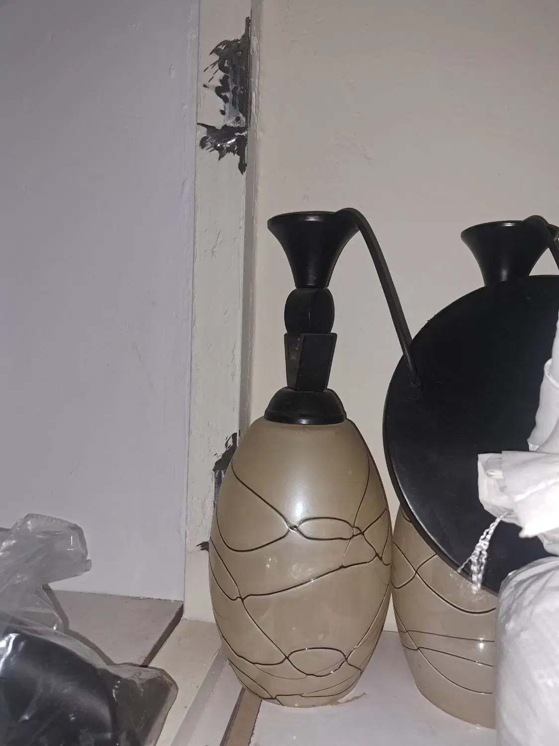 لوستر  ۳ شاخه|لوستر و چراغ آویز|پرند, فاز ۴|دیوار