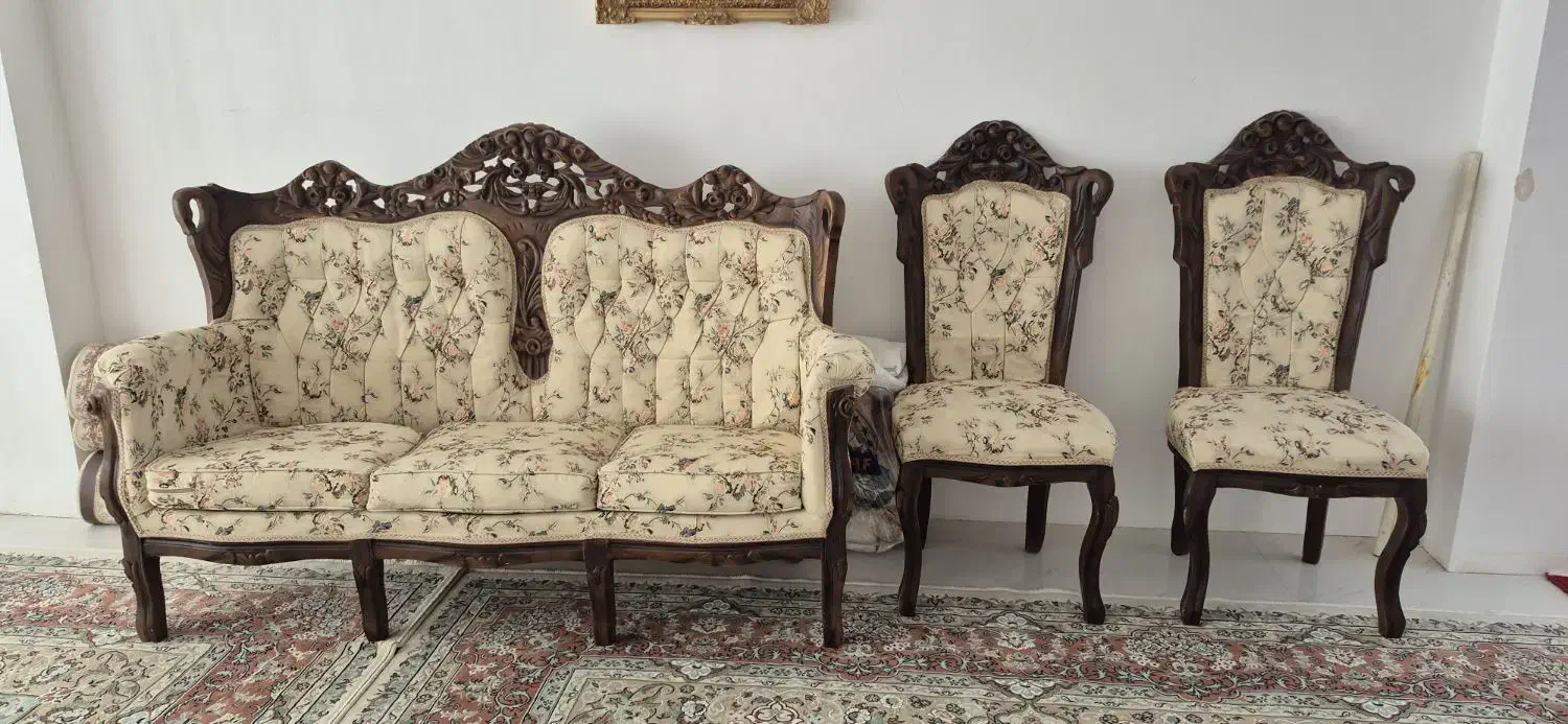 مبل سلطنتی|مبلمان خانگی و میز عسلی|همدان, |دیوار