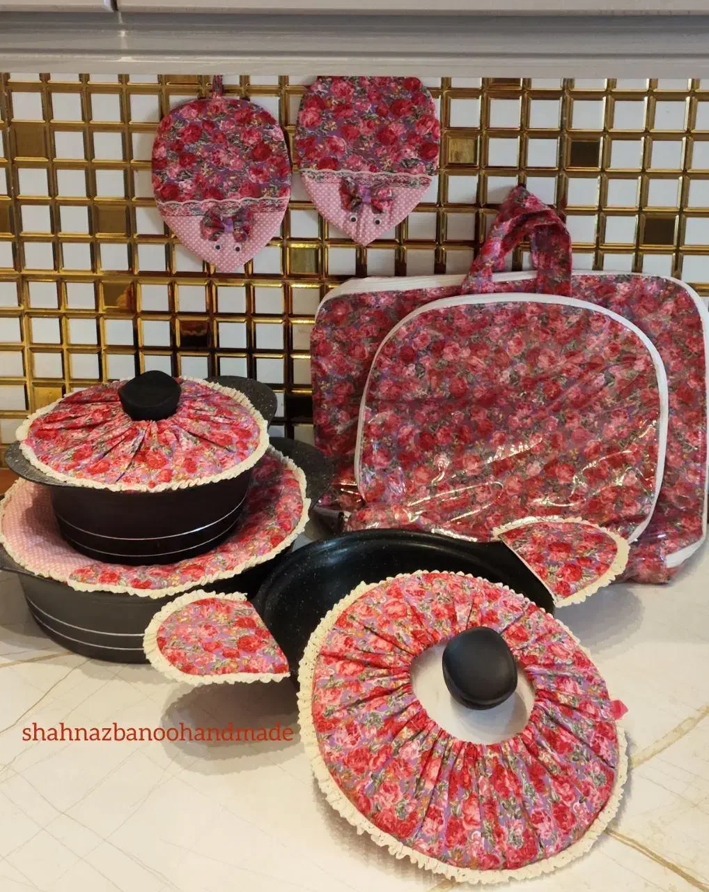 دوخت انواع سرویس آشپزخانه به صورت تک وعمده|سفره، حوله، دستمال آشپزخانه|بروجرد, |دیوار