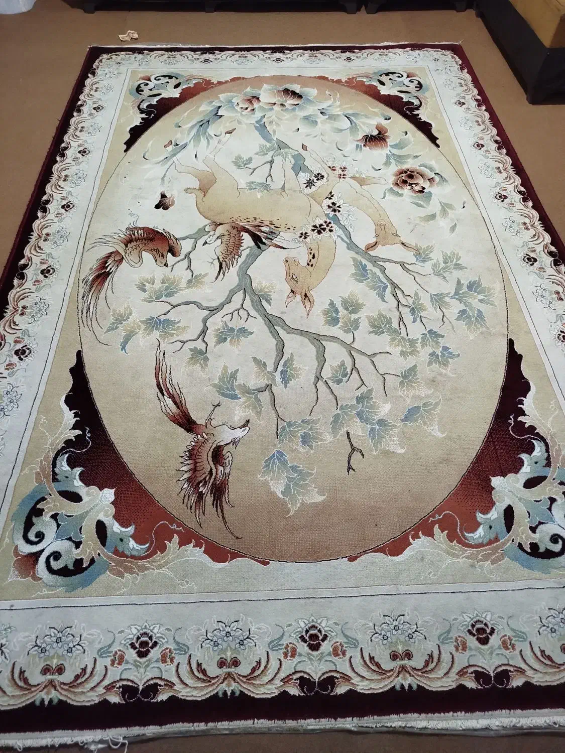 فرش 6 متری در حد|فرش|تاکستان, |دیوار