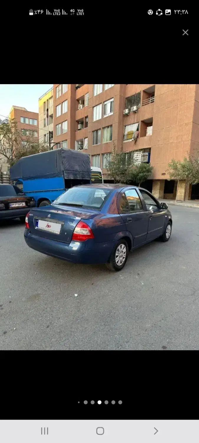 تیبا تکسوز مدل ۹۵ سواری خشک|خودرو سواری و وانت|نورآباد, |دیوار