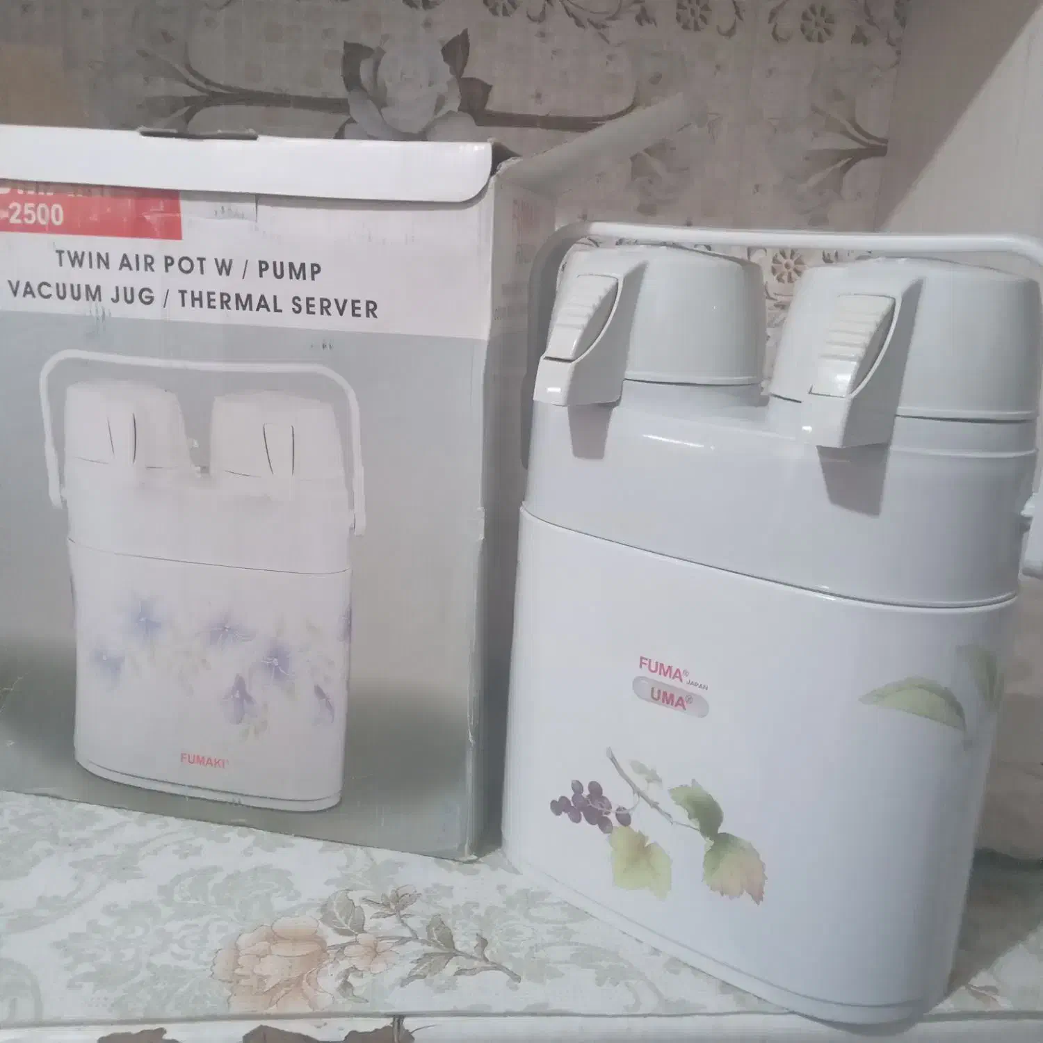 فلاکس دو قلو مارک فوجی|قوری، کتری، قهوهساز دستی|مرند, |دیوار