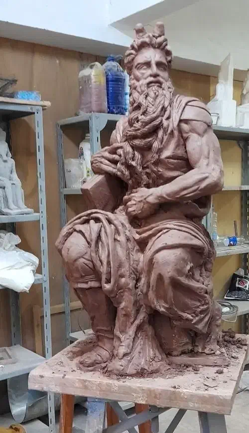 هنرهای تجسمی/ مجسمه سازی فیگوراتیو سفالین|صنایع دستی و سایر لوازم تزئینی|تهران, بازار|دیوار