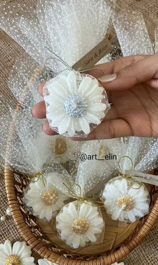 گیفت شمع بابونه|صنایع دستی و سایر لوازم تزئینی|شیراز, دلجو|دیوار