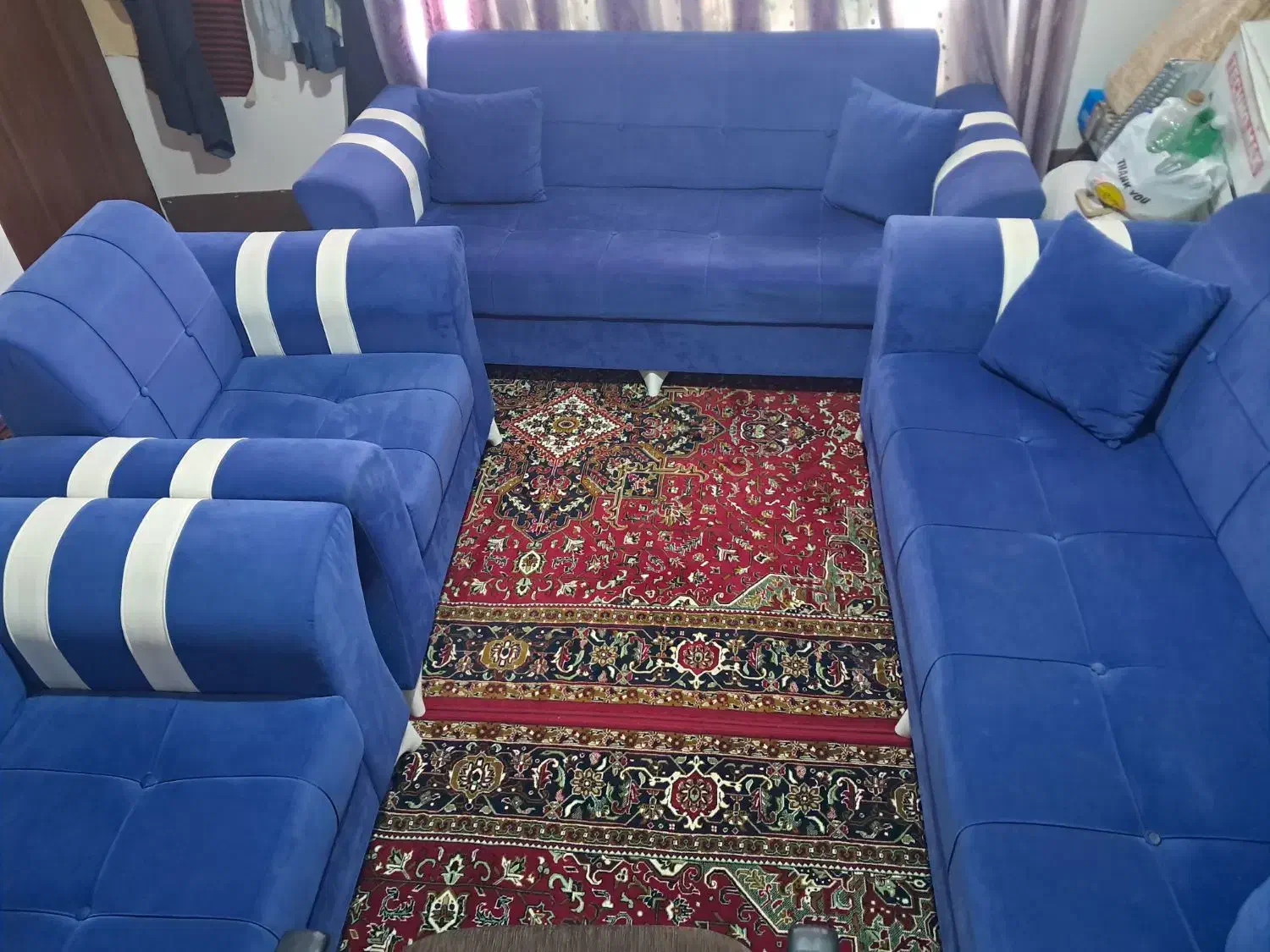 مبل ۸ نفره در حد نو|مبلمان خانگی و میز عسلی|ارومیه, |دیوار