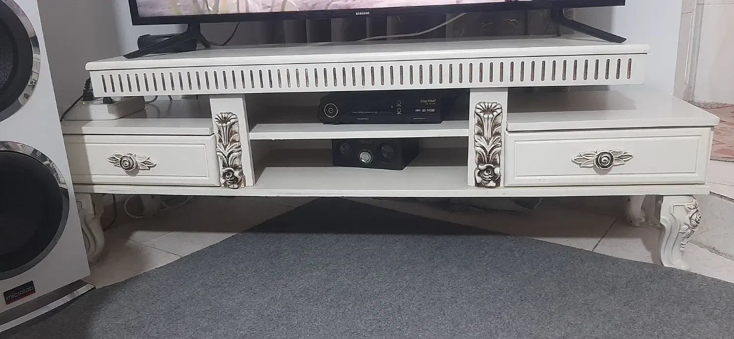 اینه و شمعدان،میز تلویزیون،جاکفشی|جاکفشی، کمد، دراور|محمدیه-قزوین, |دیوار