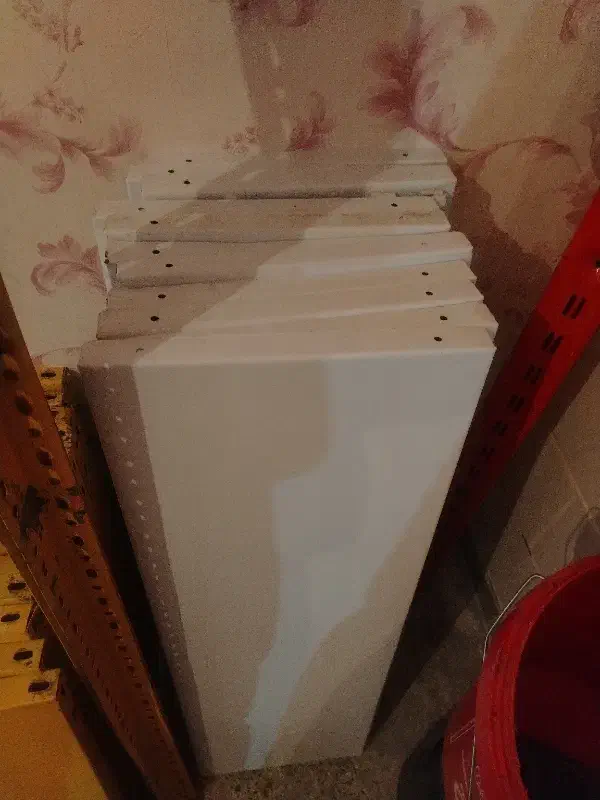 قفسه مغازه ونبشی|کتابخانه، شلف، قفسه‌های دیواری|شهرکرد, |دیوار