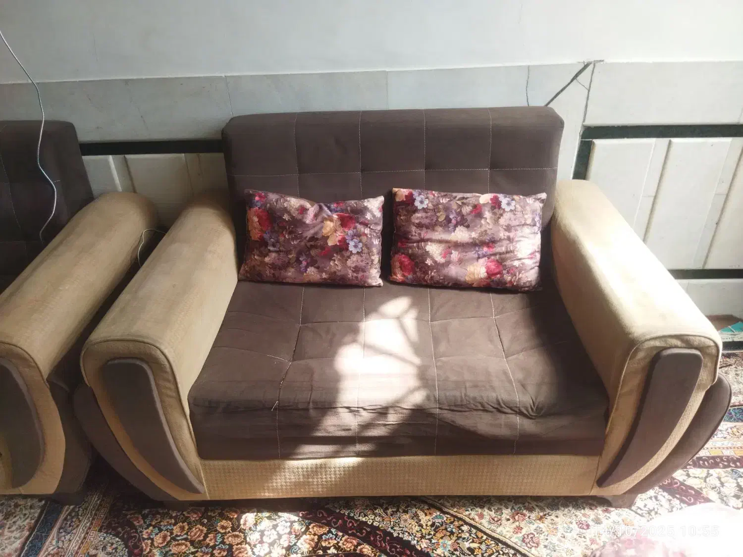 مبلمان 7نفره|مبلمان خانگی و میز عسلی|زاهدان, |دیوار